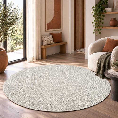 Paco Home Outdoor Teppich Wetterfest, moderner Jute-Look in natürlicher Sisal Optik, Robust, ideal für Terrasse Wohnzimmer & Küche… – Ansicht 1