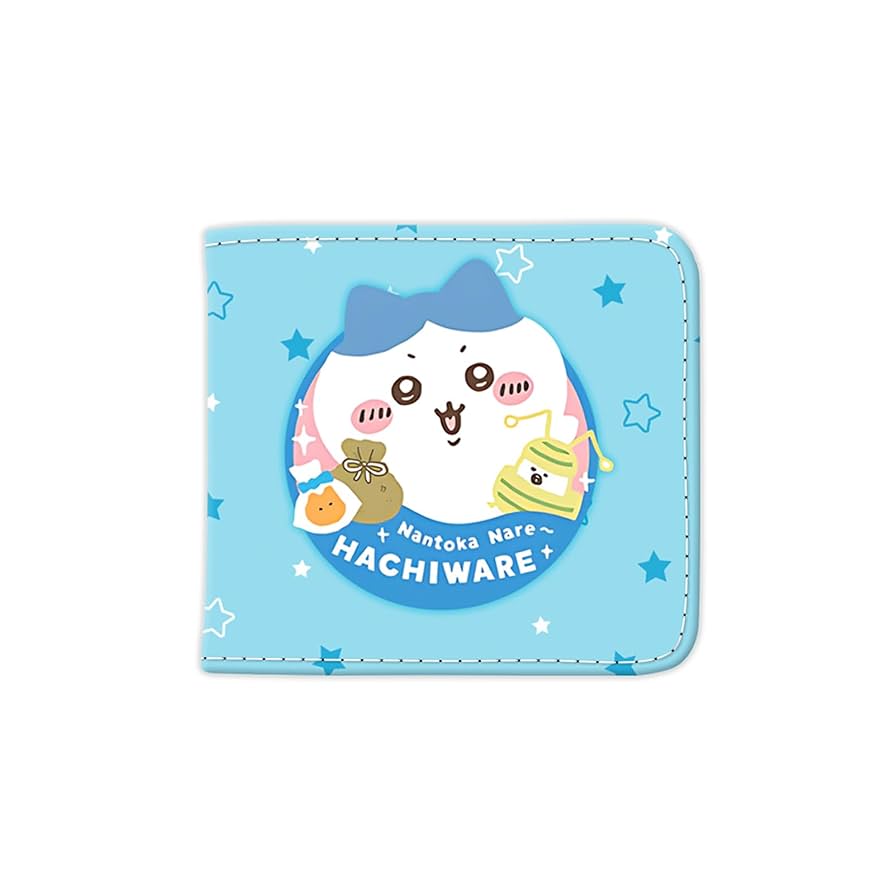 Amazon | [CHIASA] 可愛い 二つ折り財布 ちいかわ ハチワレ