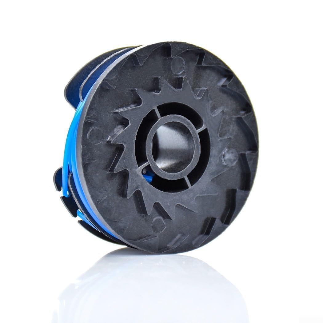 Bobina de repuesto para recortadora de césped RLT6130 con línea de corte y cubierta de carrete compatible con modelo MC489