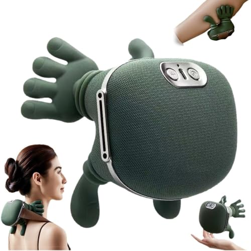 Image of Bionic Wireless Portable Shiatsu Shoulder & Neck Massager for Cervical Pain