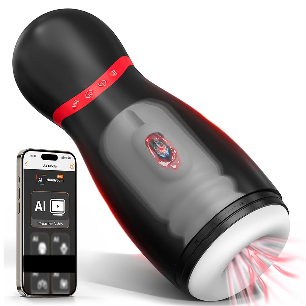 Elektrischer Masturbator Masturbieren für die Männer 3 Teleskop & 3 Extrusion & 10 Vibration, Eichel Stimulator Taschenmuschi Masturbatoren Penis Massage Sex Spielzeug für Männer