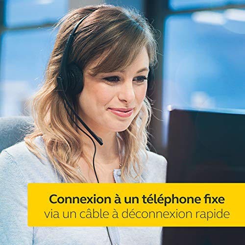 Jabra Biz 1500 – Casque Mono supra-auriculaire Quick Disconnect – Casque Filaire avec Microphone Antibruit et Protection… - Les Beatles, Paul McCartney, John Lennon, RIngo Starr, George Harrison Jabra Biz 1500 - Casque Mono supra-auriculaire Quick Disconnect - Casque Filaire avec Microphone Antibruit et Protection… – Image 4