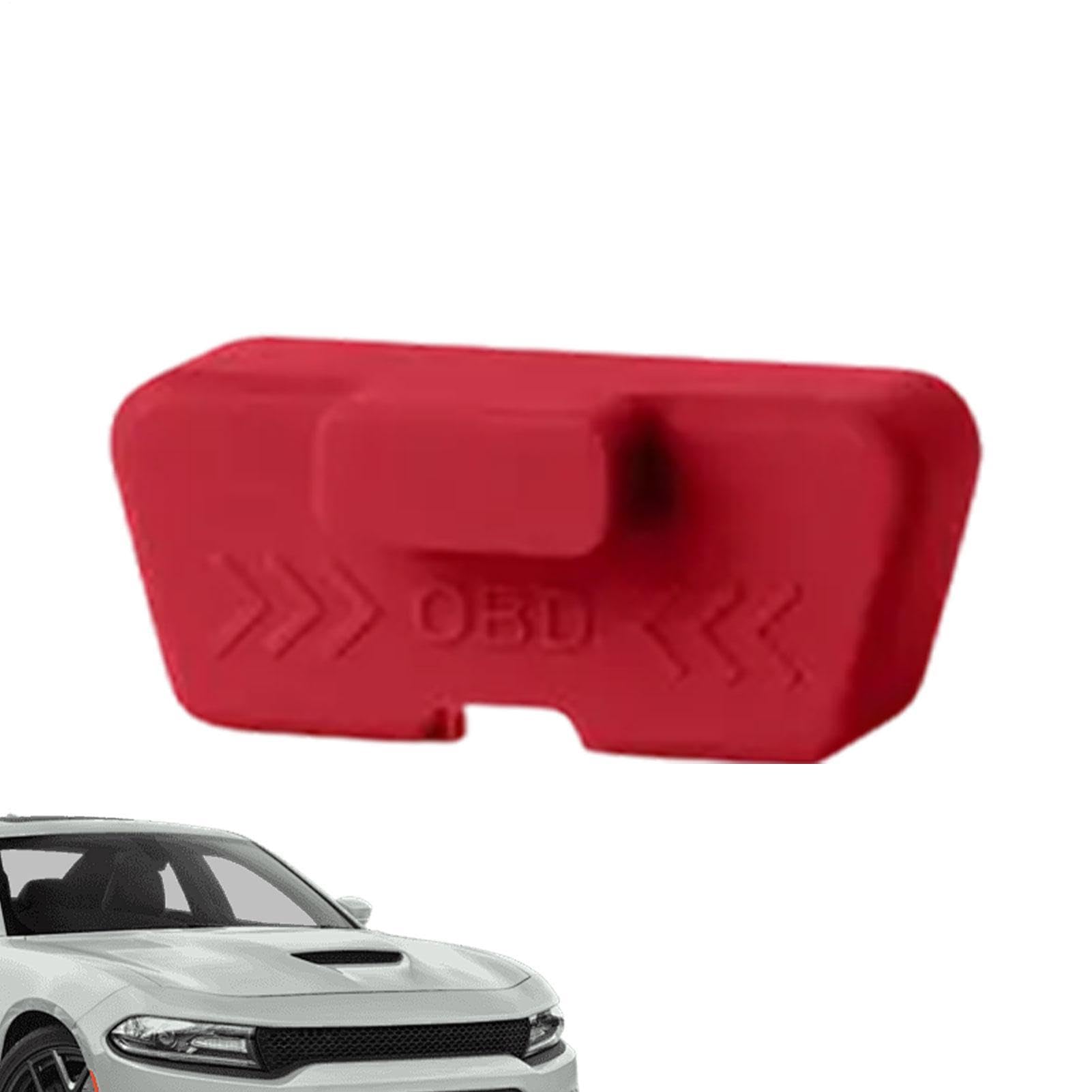 Coperchio della porta OBD: tappo protettivo nero, polimero resistente al calore, profilo basso senza cuciture antiscivolo. Installazione semplice e senza attrezzi per un accesso