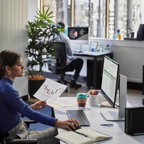 Image of HP Pro Mini 400 G9 Business Mini Desktop (14th Gen 14-core Intel i5-14500T (Beats i7-12700T), 64GB DDR4, 1TB PCIe SSD, WiFi 6E+BT 5.3, RJ-45, 2 Display Port + HDMI, Win11Pro) w /USB Mouse & Keyboard