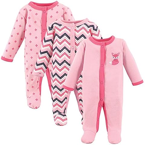 Luvable Friends Unisex Baby Cotton Preemie Sleep and Play, Foxy, Preemie Cover