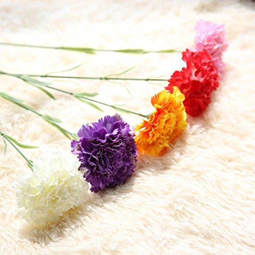 image for Leewos Clearance! Decor Flowers, Artificial Fake Flowers Carnations Fl