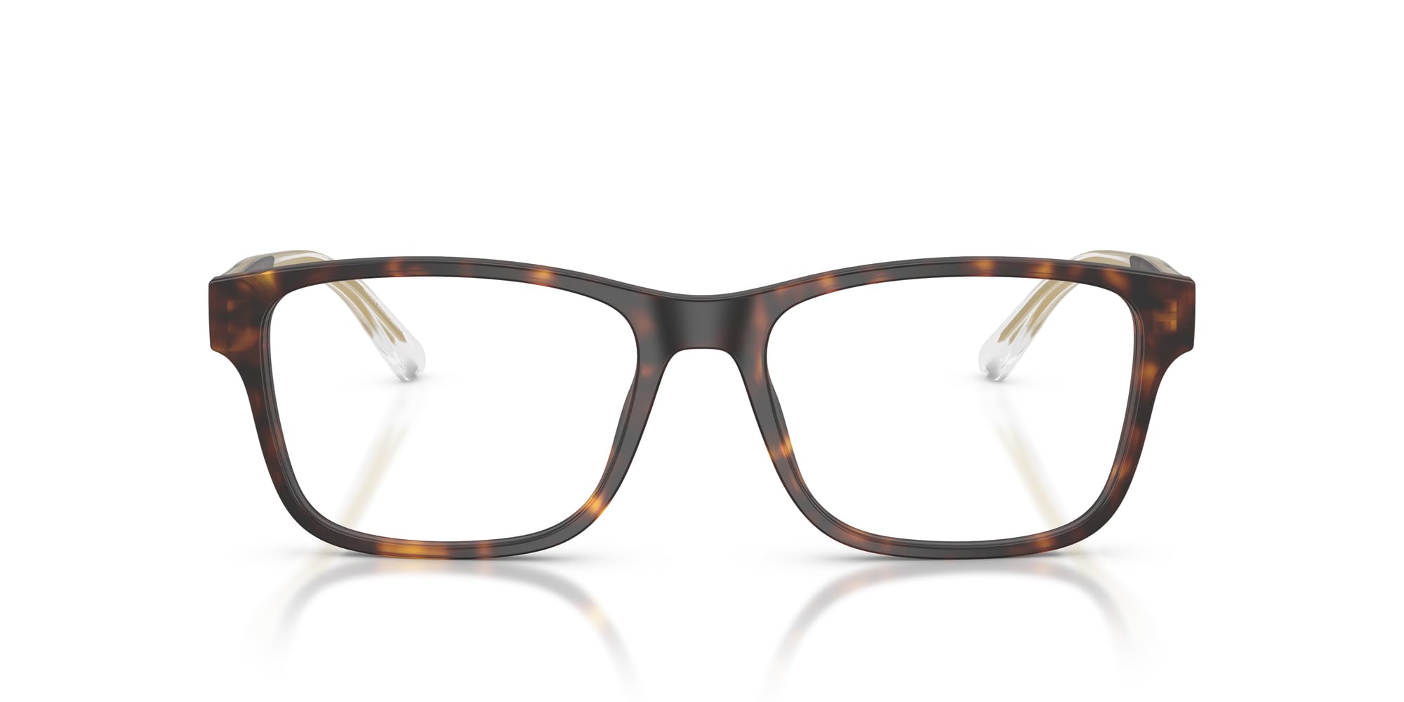 Emporio Armani mens Ea3239 Rectangular Prescription Eyewear Frames