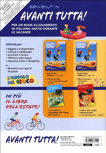 Avanti tutta! Italiano, storia e geografia. per la...