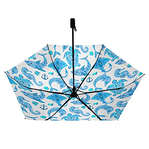 Parapluie pliable compact dauphin pour ne plus craindre la pluie
