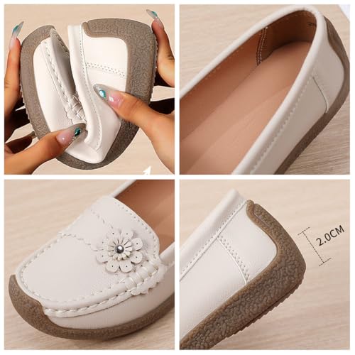 Women's Casual Slip-On Flats – Soft Sole Comfortable Walking Shoes for Work, Travel, and Everyday Wear – Lightweight Design3