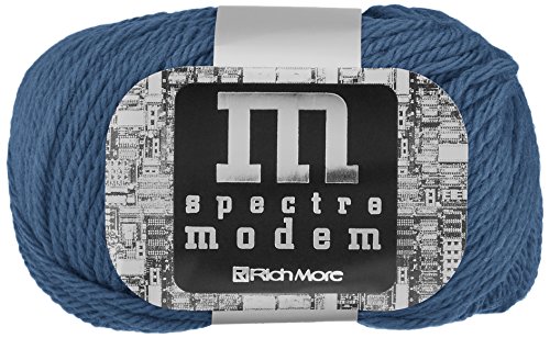 リッチモア スペクトルモデム 毛糸 極太 Col.36 ブルー 系 40g 約80m 5玉セット 2098