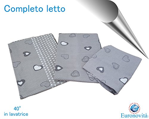 Euronovità Srl Completo Biancheria da Letto