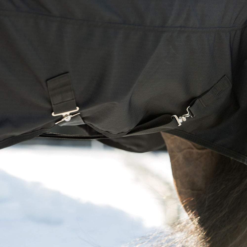 HORZE Nevada Coperta da Turnout, Nero, 155