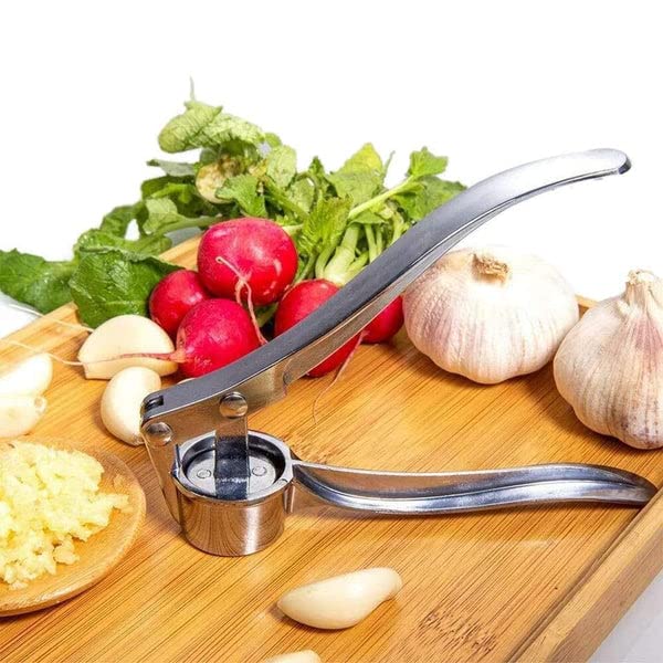 purple dust Stainless Steel Garlic Press Crusher
