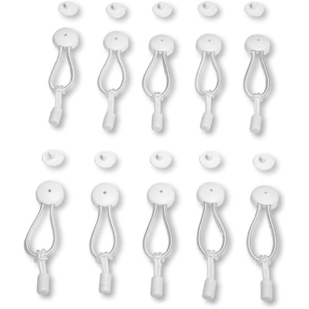Stayput White Attachment Knobs - 10 Pack, Knobs Are Used With Shock