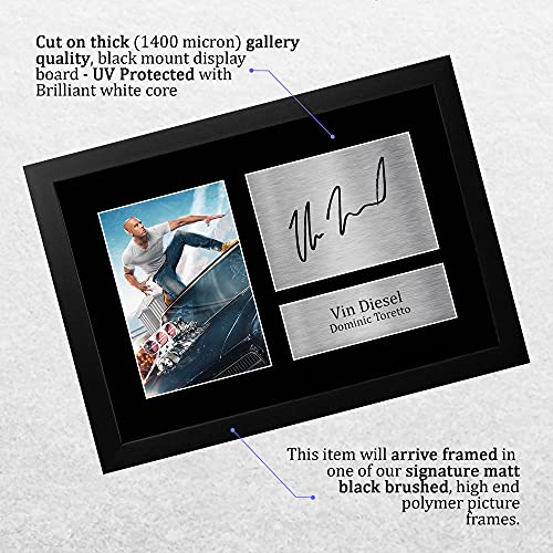 HWC Trading Vin Diesel Dominic Toretto A4