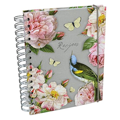 Botanique Recipe File with 82 Recipe Sheets & 5 Pocket Folders