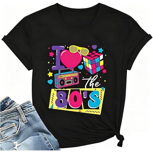 T-shirt femme manches courtes col rond imprimé mode été top décontracté chic