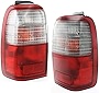 Evan-Fischer Tail Light Assembly Compatible with 1997-2000 Toyota 4Runner From 1-1997 Set of 2 Passenger and Driver Side
