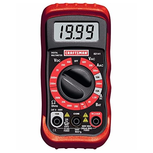 Craftsman 8 Function Multimeter 34-82141