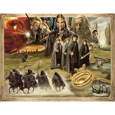 Ravensburger 2000 Piece Fellowship Jigsaw Puzzle Cover