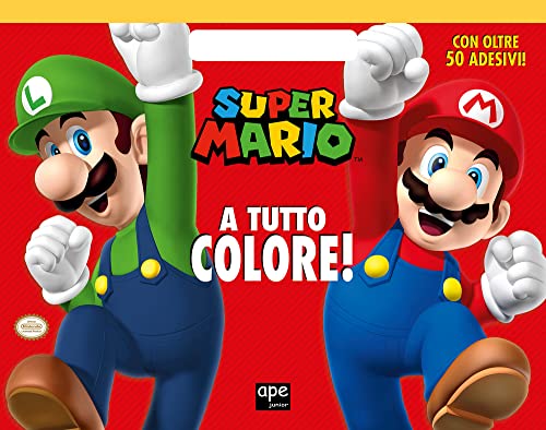 Super Mario a tutto colore! Con adesivi. Ediz. a colori