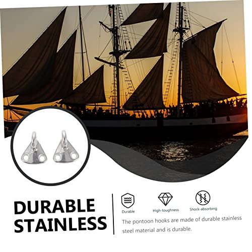 Ganchos para guardabarros de acero inoxidable para puertos de barcos 3