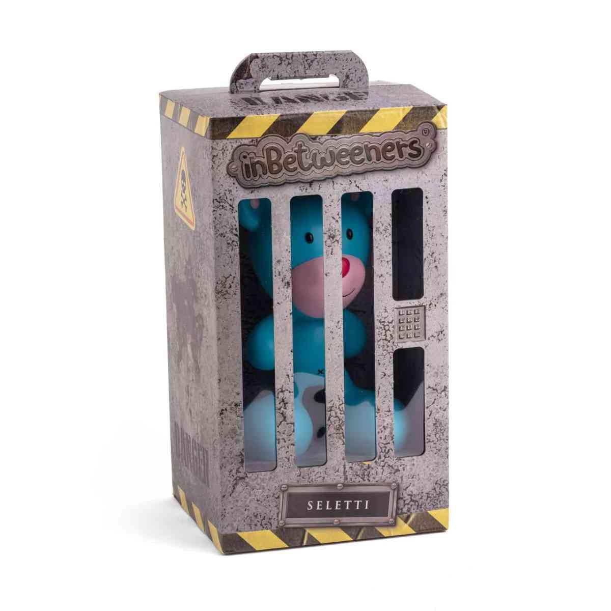 SELETTI Scultura X Inbetweeners Scultura Blue Bear Art Toy – Edizione Limitata e NFT Incluso