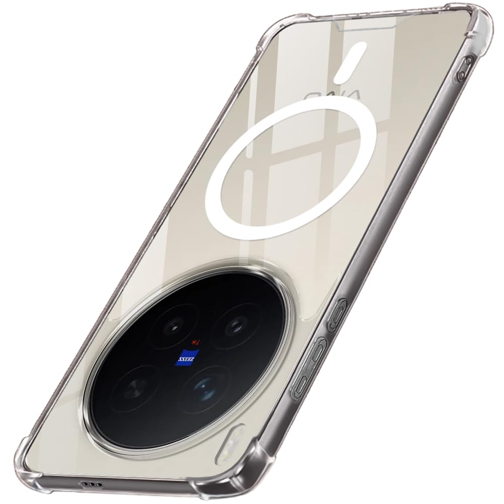 TheGiftKart Crystal Clear Back Cover Case for Samsung Galaxy Z Fold 8 5G Compatible with MagSafe | Shock Proof 360° Protection | Hard Back Cover Case for Samsung Z Fold8 (PC & TPU, Transparent Bumper) — Amazon image 27