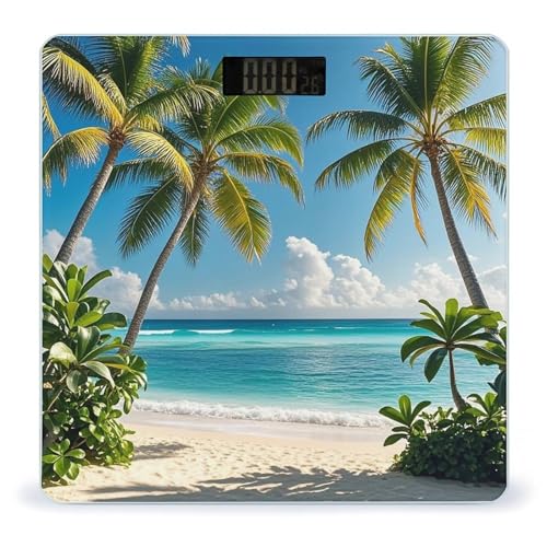 Báscula Digital de Baño con Pantalla Grande y Precisión Alta