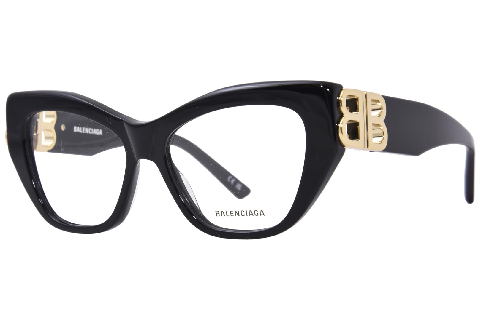 Black Cat-Eye Eyeglasses