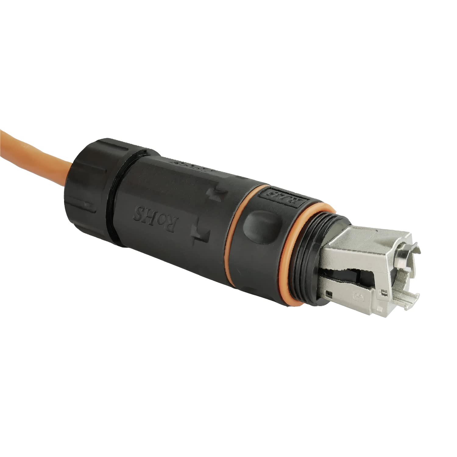AIXONTEC 4x IP 68 CAT 6A Outdoor Netzwerkkabel Verbinder Cat.6A 10 Gigbit Wasserdicht Verbinder LSA Adapter Lan Netzwerkverbinder Koppler 1:1 Verlängerung Reaktivierung Kupplung Cat.7 Cat.8 Cat.6A