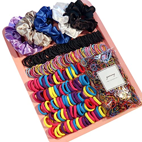 YANRONG 2155PCS Hair Elastics & Scrunchies Set - Price Drop