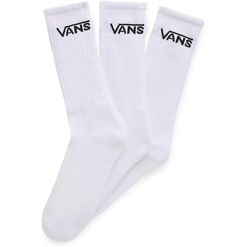 Vans Classic Crew Socks 3 Pack - White