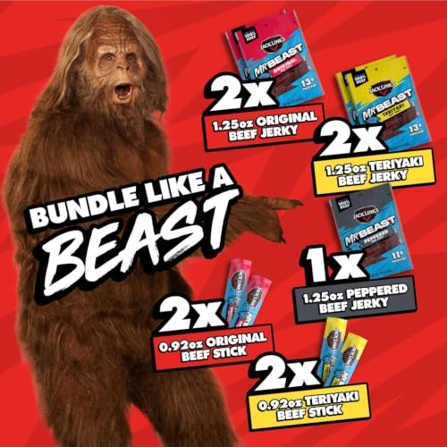 Jack Link's MrBeast Beef Jerky and Sticks Variety Pack - 9 Count - image 7