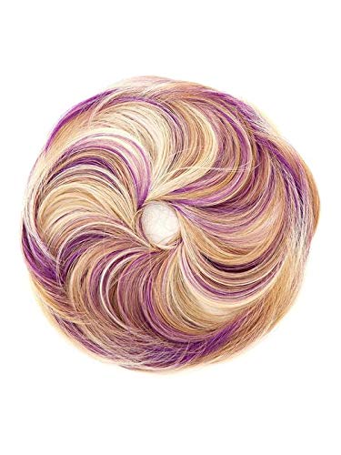 Color Splash Hair Wrap Color R4 - RED WINE Hairdo 5.5" Length Natural Tone Bursting Highlighted Ends Heat Friendly Tru2Life Synthetic