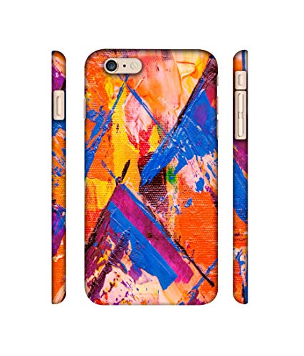 Image of Amazon Brand - Solimo Designer Barfi Shape Multicolor Texture 3D Printed Hard Back Case Mobile Cover for Apple iPhone 6 Plus / 6S Plus