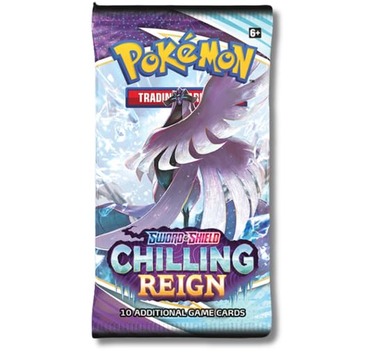 Amazon.com: Pokemon Sword & Shield Chilling Reign Booster Pack