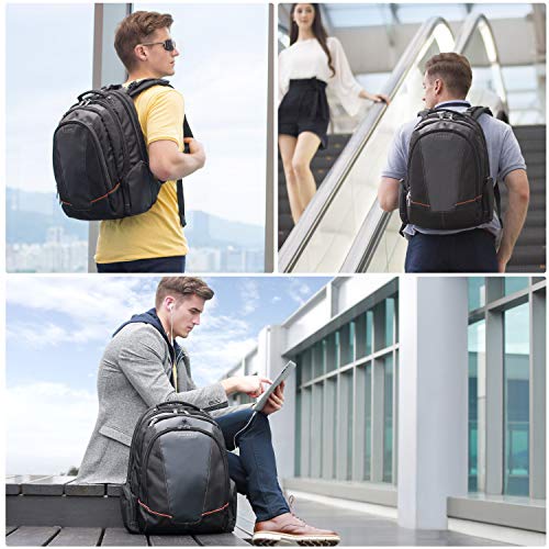 EVERKI Flight Business - Spacious Business Backpack for 16-inch Laptops, Large Compartments, Travel Laptop Backpack, Extra Large Bookbags for Men, Capacity of 28.5-L (EKP119), Black2