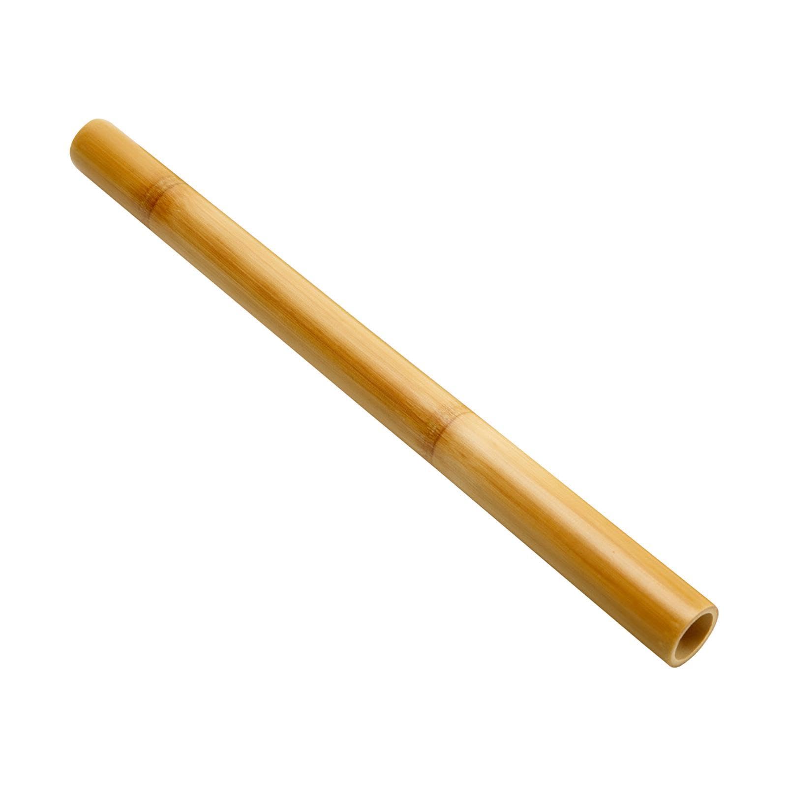 Harilla Palos de masaje de bambú, herramienta masajeadora, rodillo portátil de mano, palo raspador Guasha, herramientas de masaje para brazos de cuerpo, 45x3cm