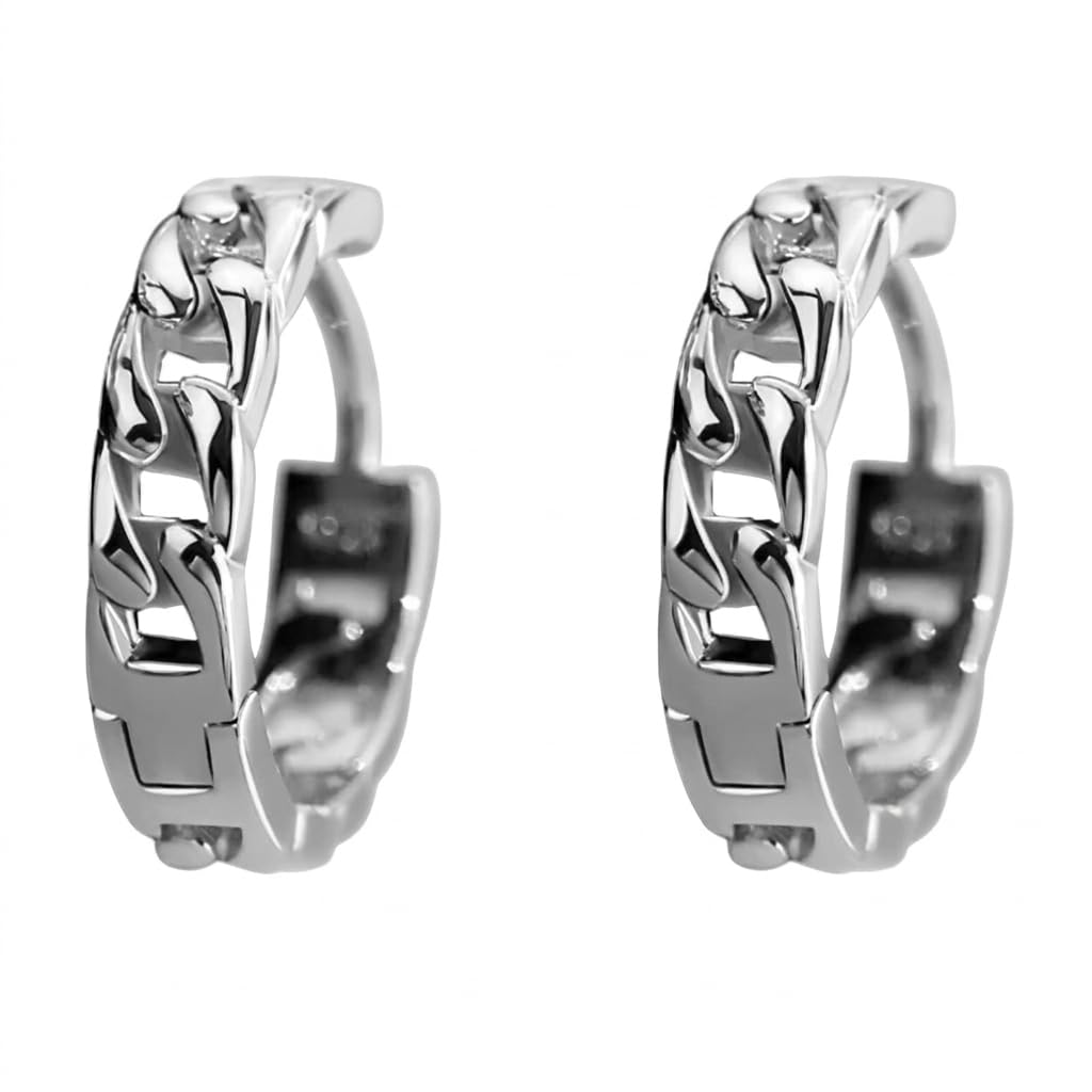 salty alpha Hermetic Earrings for Men & Boys | Studs | Ear Tops | Hoops | Ear Piece | Stylish & Minimal | Birthday Gift | Aesthetic Jewellery | Accessories for Everyday Wear-picture-33