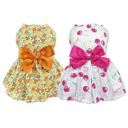 See full amazon price history chart for PETANGEL Pack of 2 Pcs Fruit Print Soft Comfortable Cotton Dress for ShishTzu, Yorkii, Maltese etc| Beautiful Cute Backnot Strap Princess Skirt for Small Dogs (Size: L: Chest 41cm, Back Length:35cm) PETANGEL Pack of 2 Pcs Fruit Print Soft Comfortable Cotton Dress for ShishTzu, Yorkii, Maltese etc| Beautiful Cute Backnot Strap Princess Skirt for Small Dogs (Size: L: Chest 41cm, Back Length:35cm) (B09XMJHR8M) Amazon Price History, Amazon Price Tracker