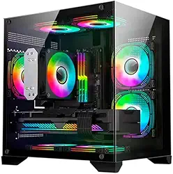 PC GAMER INTEL I7 4770 H81 SSD 480GB GABINETE GAMER RX 580 8GB WIFI