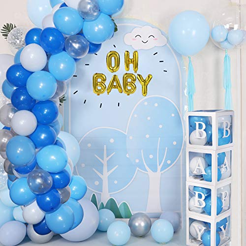 Baby shower boxes party decorations individual baby blocks design…
