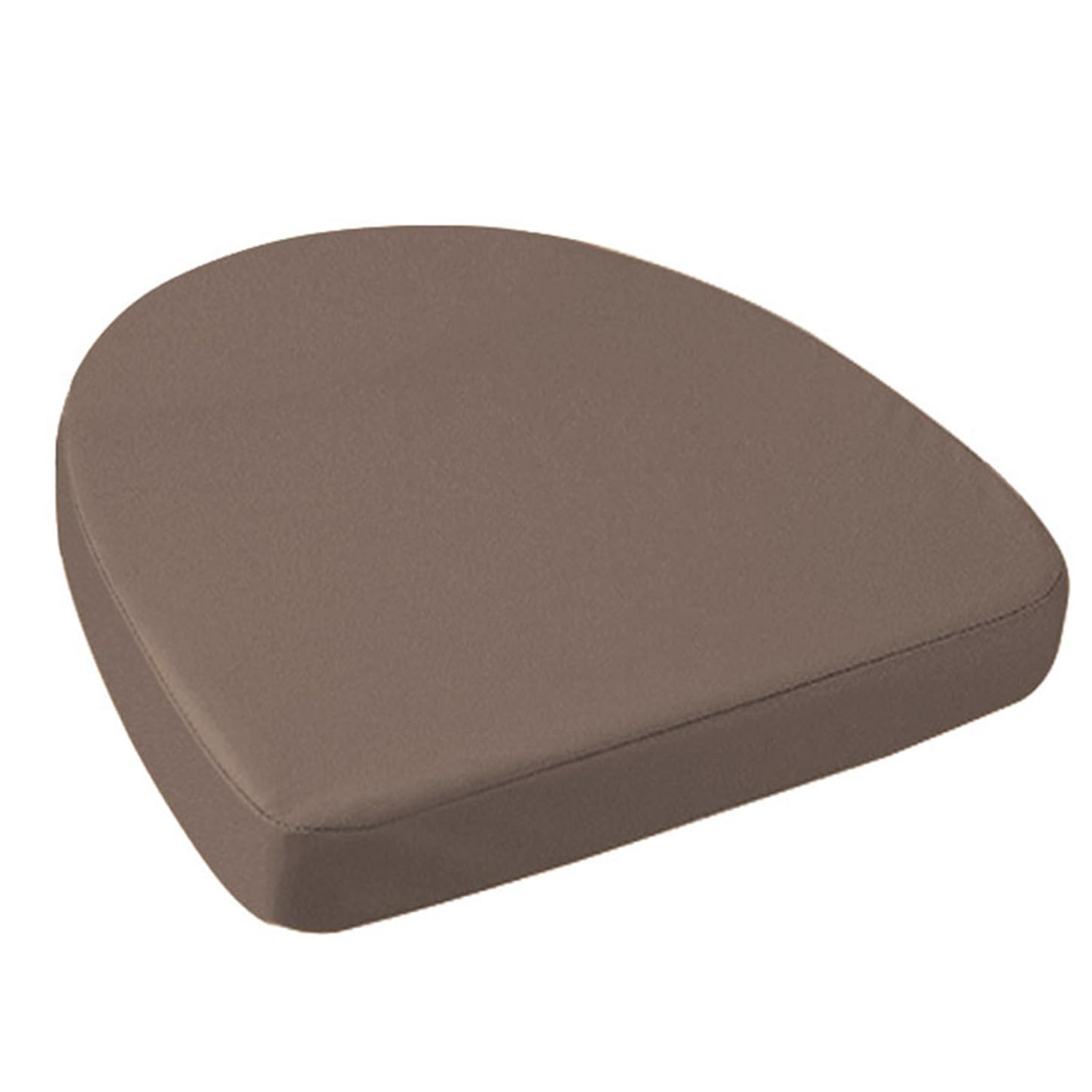 ping bu Waterproof U-shaped Chair Seat Pad Outdoor Garden Cushion,Thick U Shape Seat Cushion Dining Chair Pad for Garden/Home/Office/Indoor (50x50x3cm,Brown) โ image 1