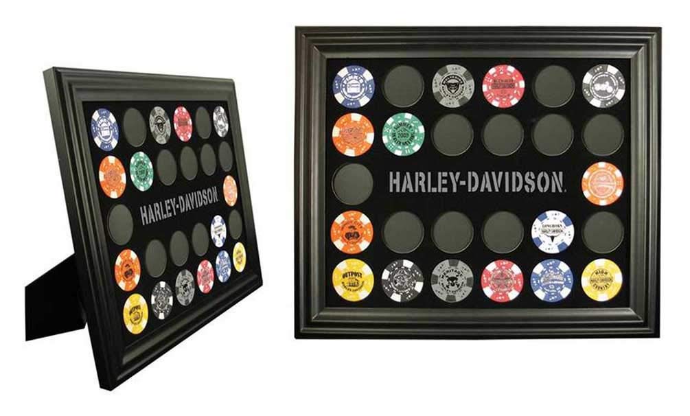 Harley-Davidson Pokerchip-Sammlerrahmen 6927