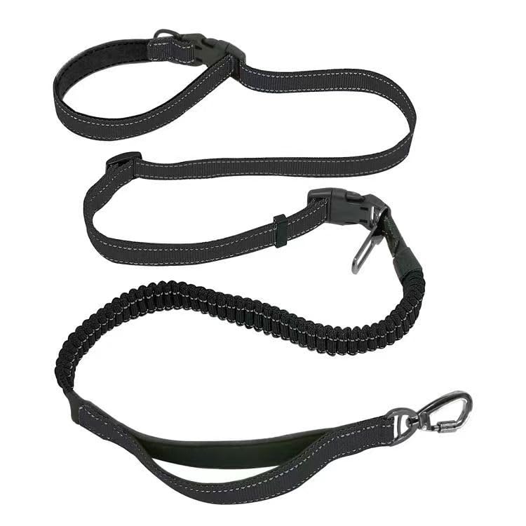 Pet supplies, new pet multifunctional leash nylon dog leash large dog Liuhe a dog leash. (Color : 1)