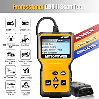 MOTOPOWER MP69033 Code Reader with MP69040