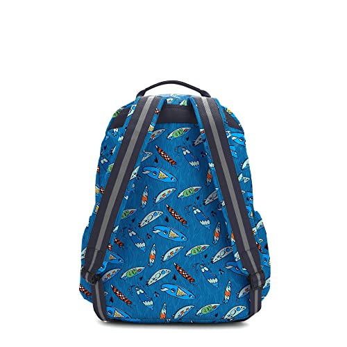 Image of Kipling Women's Seoul 15 inch Laptop Backpack, Durable, Roomy with Padded Shoulder Straps, Built-In Protective Sleeve