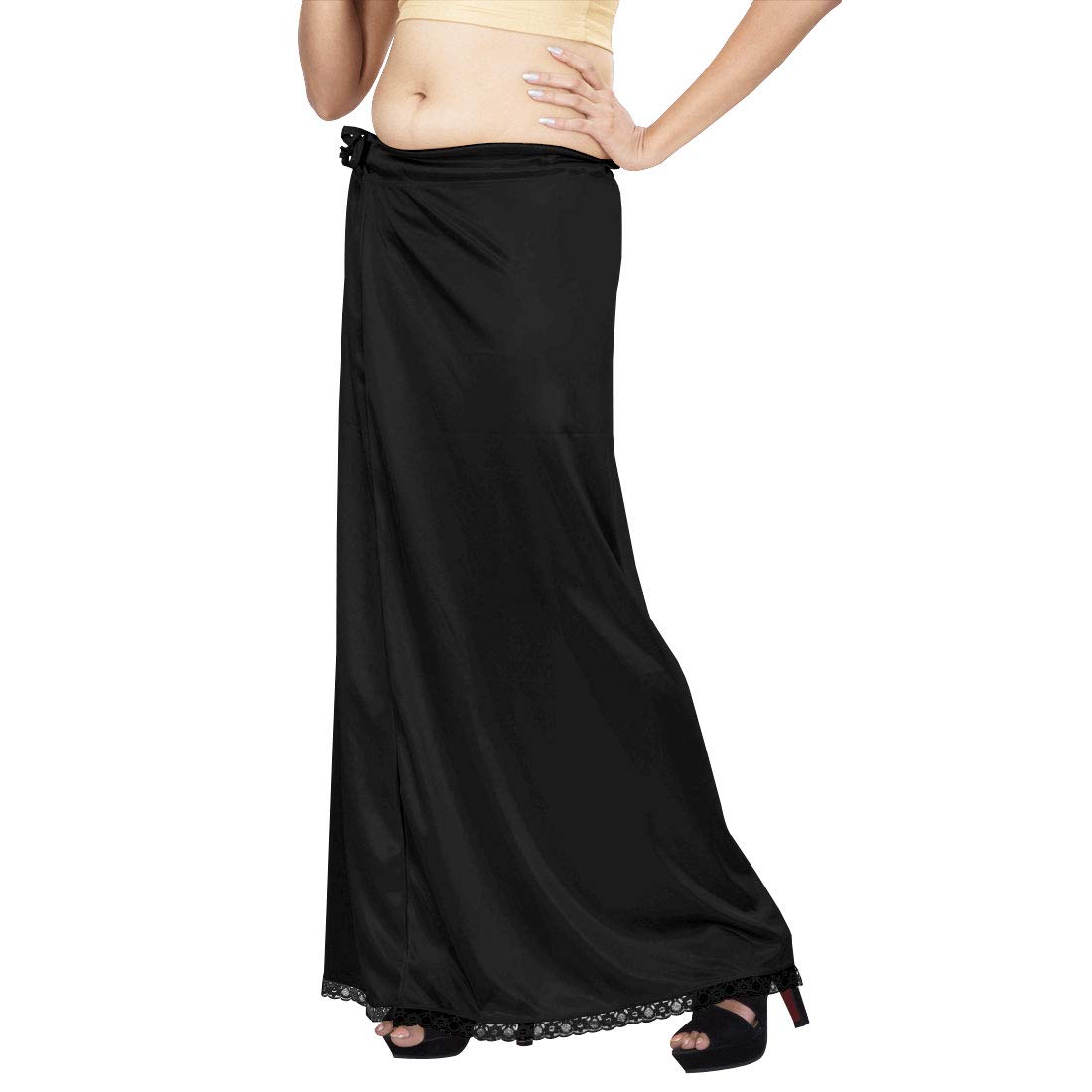 saadhvi girl Women's Premium Satin Silk Petticoat-picture-48